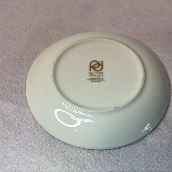 Prima Design Off White & Gold “Dream Big” Small Plate - Picture 3 of 4